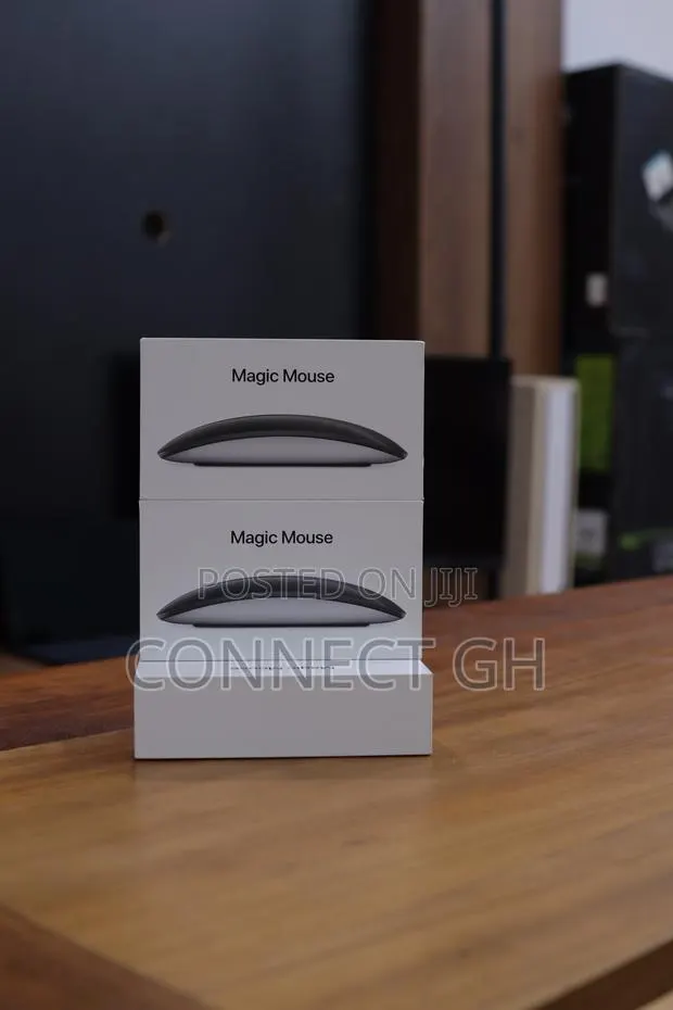 Apple - Magic Mouse - Multi-Touch Surface (USB-C) - Wireless - Black · Photo 1