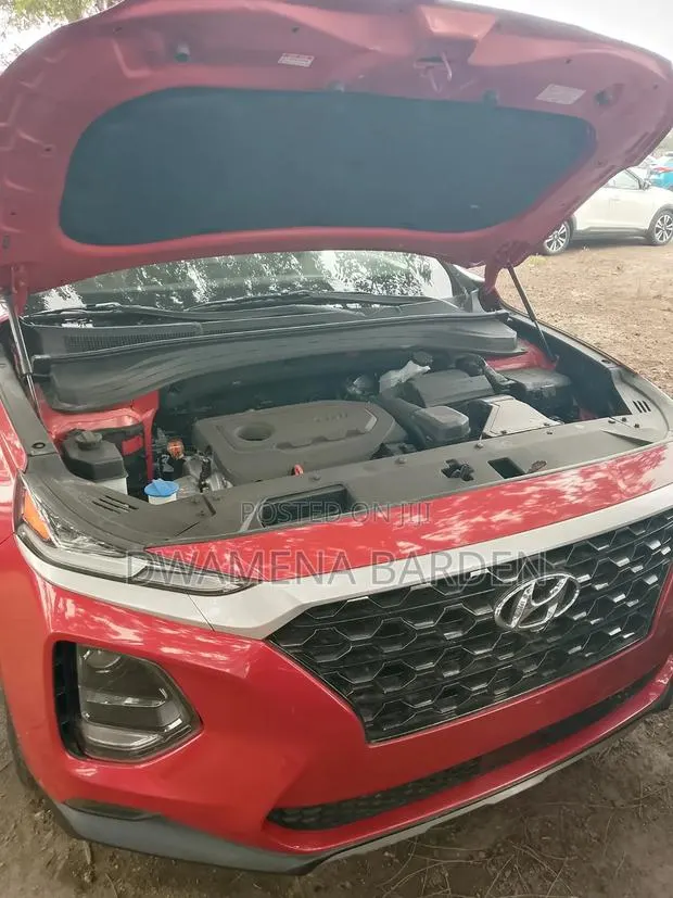 Hyundai Santa Fe 2020 Red · Photo 1