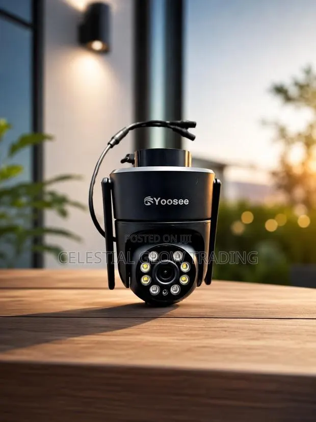 360° Sim Card Security Camera Outdoor Smart CCTV | Night Vision · Photo 1