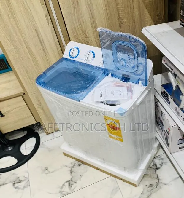 Just Shop Nasco Twin Tub Washing Machine 7kg-Nas-07 · Photo 1