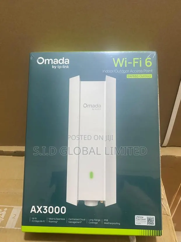 TP-Link EAP650 OUTDOOR AX3000 WiFi6 3gGbps Super Fast Access POINT · Photo 1