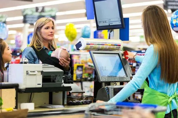 Supermarket Grocery Pos System Set · Photo 1