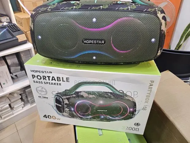 Hopestar Partybox 168 Portable Bluetooth Speaker 400w Led Light · Photo 1