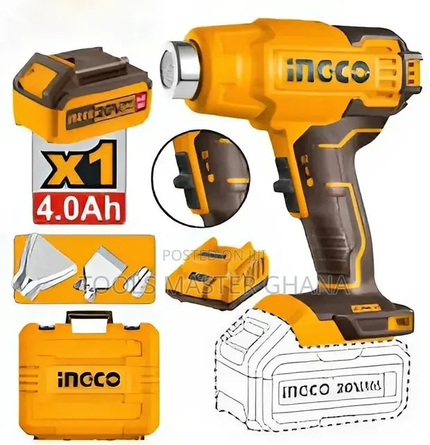 Cordless Heat Gun - Hgli20025 · Photo 1