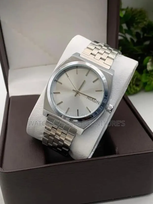 Nixon Timeteller Silver Watch ( Stainless, Anti Fade ) · Photo 1