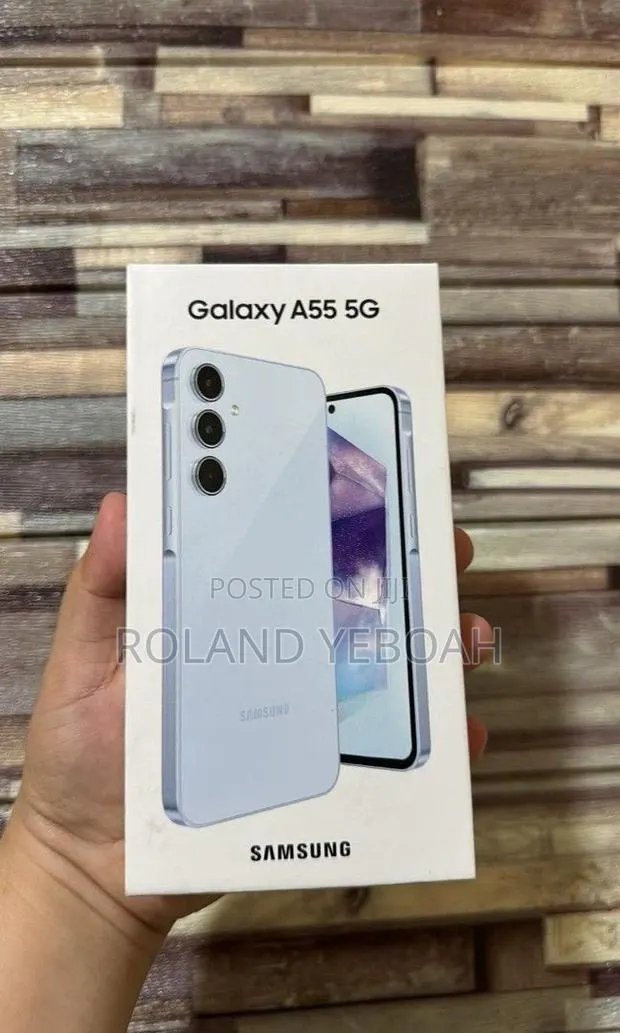 New Samsung Galaxy A55 256 GB Pink · Photo 1