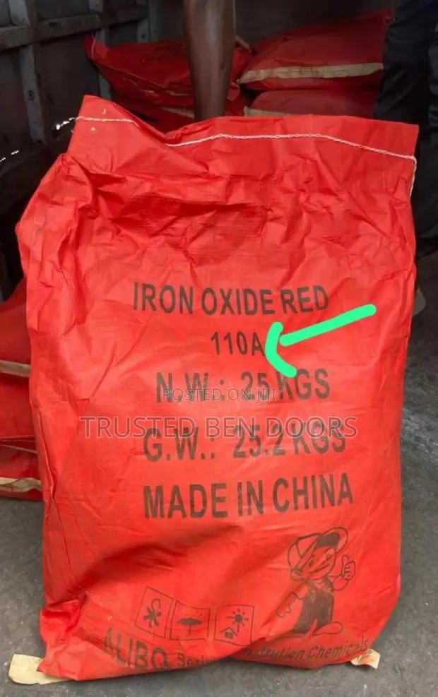 Red Iron Oxide Color Pigment for Concrete Stamp · Photo 1