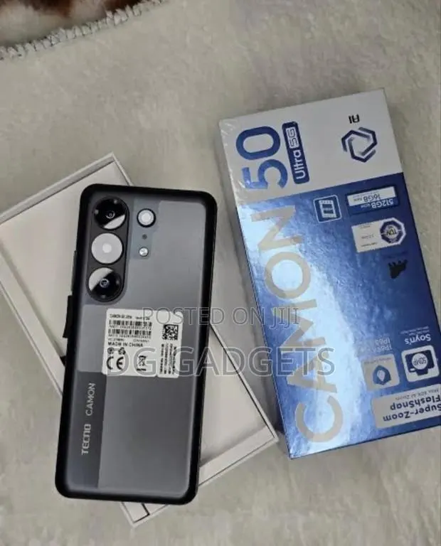 New Tecno Camon 50 Ultra 512 GB Black · Photo 1