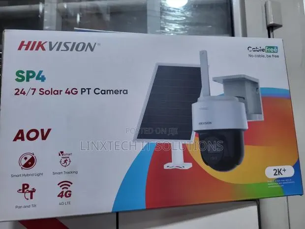 Hikvision Solar 4G PT Camera
