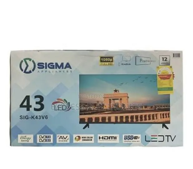 Ultra Slim FHD TV Sigma 43" Digital SIG-K43V6 · Photo 1