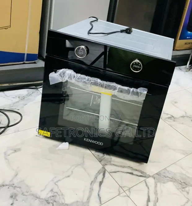 High Efficiency Sleek Black Kenwood Electric Oven · Photo 1