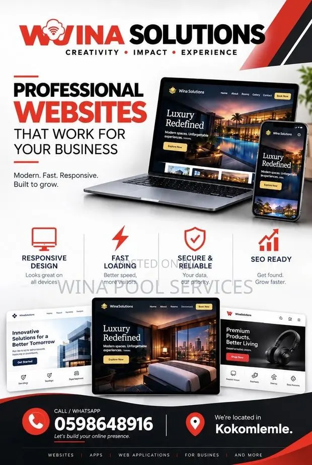 Professional Website Design & Web Application Development