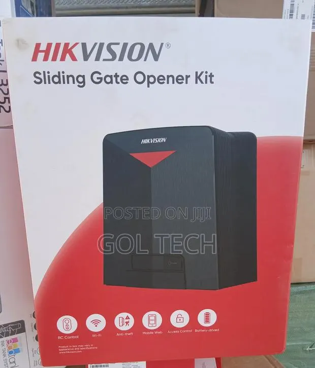 Hikvision Sliding Gate Opener Kit · Photo 1