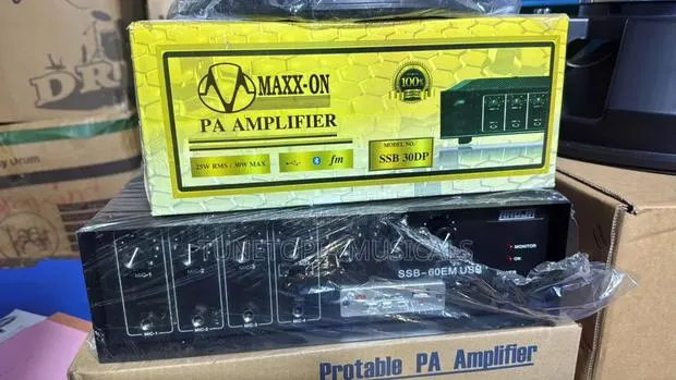Maxx-on SSB-60 Medium-Power Public Address (Pa) Amplifier, · Photo 1