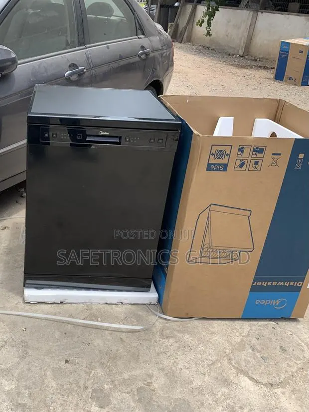 Neatly Boxed Midea Dishwasher Built-in 14 Plates Black Wqp14-W7703l(b) · Photo 1