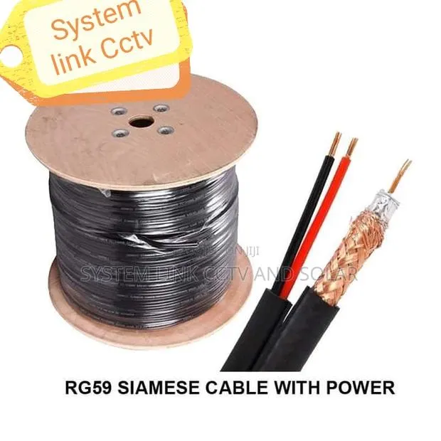 Rg59 Coaxial Cable With Power (305m) · Photo 1