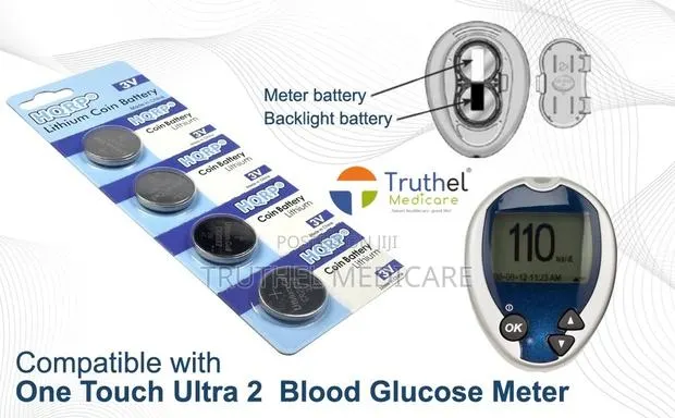 Blood Sugar Meter Lithium Battery · Photo 1