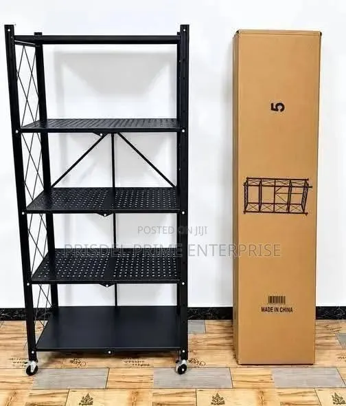 5 Tier Metal Kitchen Rack · Photo 1