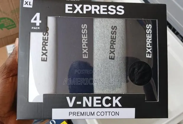 Express Premium Cotton v Neck, M/Xl · Photo 1