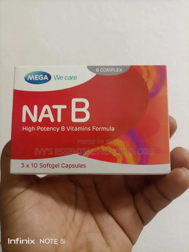 Nat B (B Complex) High Potency B Vitamins Formula · Photo 1
