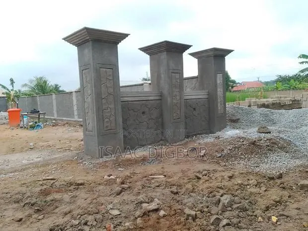 We Took Pavements Concrete Stamping Designs of Walls Tiling and Sulfur · Photo 1