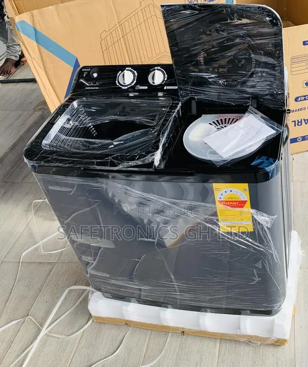 Spin-Force 7kg TopLoad Black Nasco WashingMachine · Photo 1