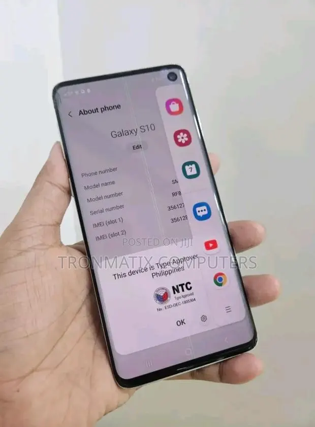 Samsung Galaxy S10 512 GB Gray · Photo 1