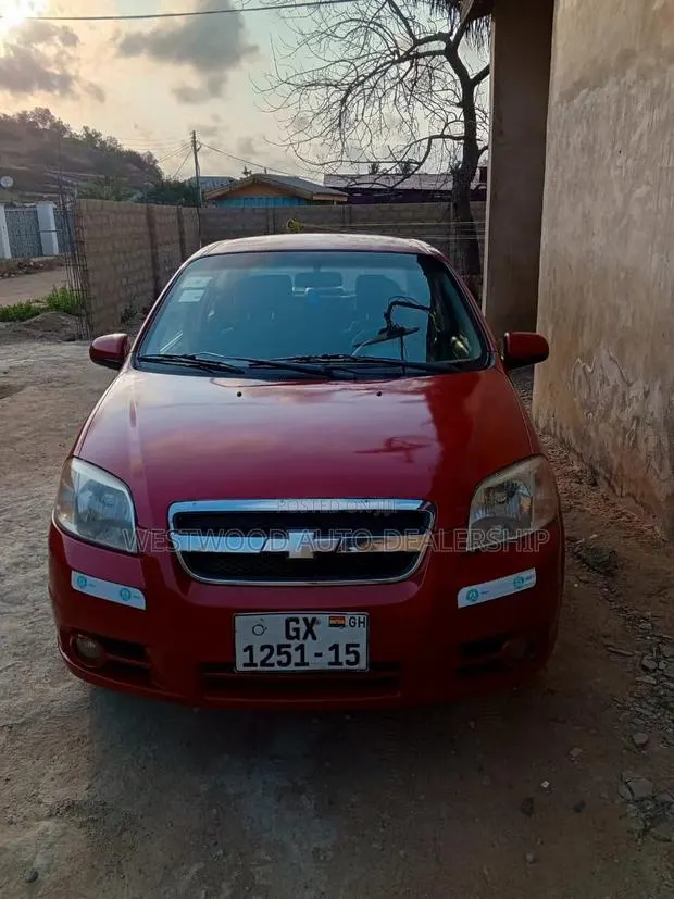 Chevrolet Aveo 1.6 LT Sedan 2005 Red · Photo 1