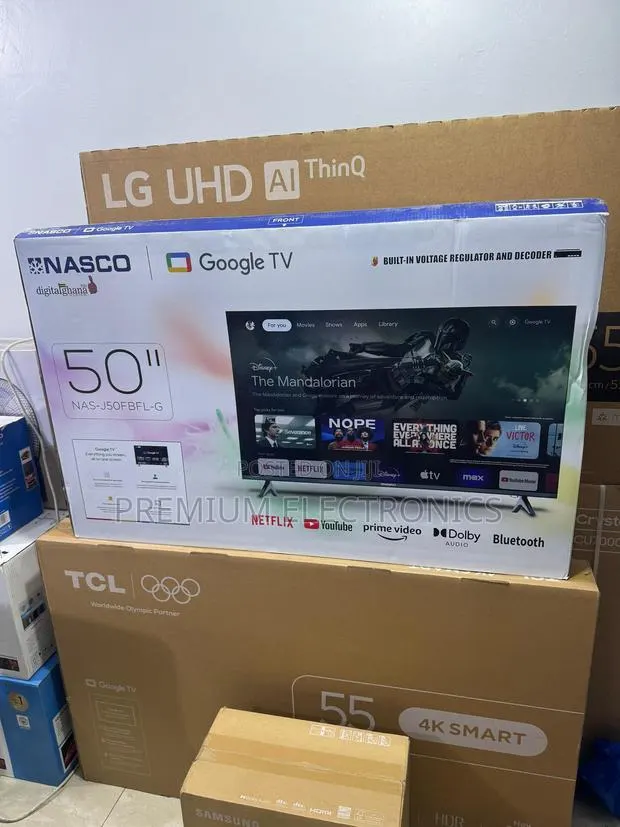 Nasco 50inch All New 2026 HDR Smart Android Google TV Nas-J50fbfl-G · Photo 1