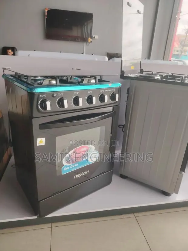 Nexon NGC-60g4-G 4-Burner Freestanding Gas Stove - 60x60cm Black · Photo 1