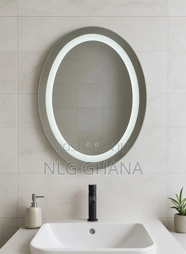 60cm/23.6inch Led Oval Bathroom Mirror, Frameless. Ghx7248 · Photo 1