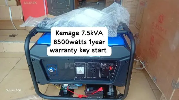 Keep the Lights on With the Powerful Kemage 7.5kva 8500w Generator · Photo 1
