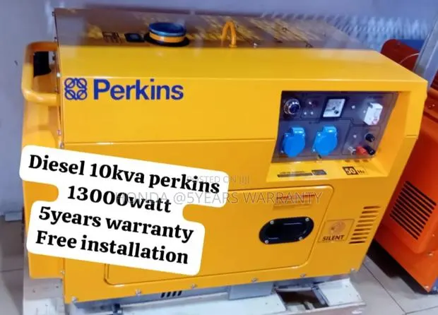 Heavy Duty Perkins 10kva Diesel Generator 13000watt 10kva · Photo 1