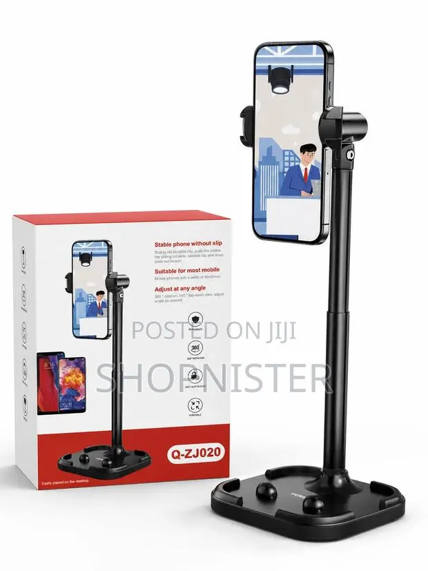 Mobile Phone – Adjustable 360° Desktop Stand · Photo 1