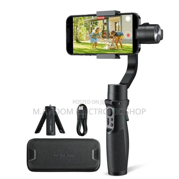 Gimbal Stabilizer for Smartphone, 3-Axis Phone Gimbal · Photo 1