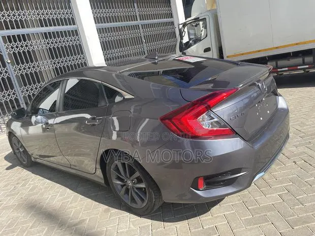 Honda Civic EX 2021 Gray · Photo 1