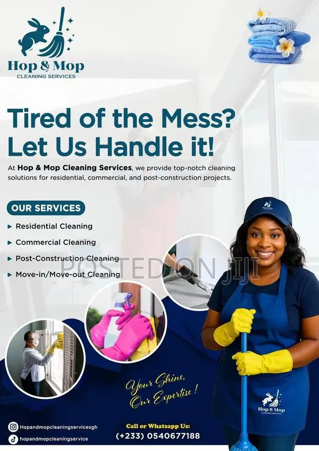 We Offer All Types of Cleaning Services in Accra. · Photo 1