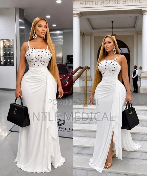 Classy Women Dress (Available in White, Beige and Black) · Photo 1