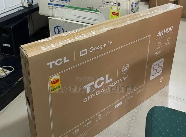 Upgrade Your View: Bezel-Less 55" Smart Tv · Photo 1