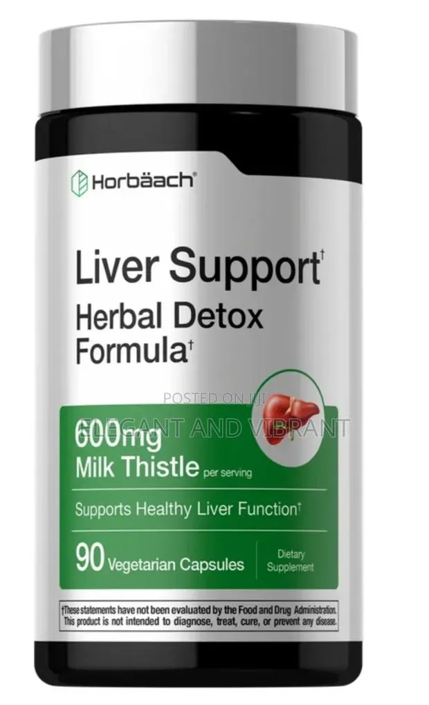 Live Support Herbal Detox With Dandelion, Milk Thistle,l-Glutatione · Photo 1