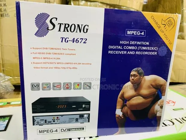 Original Strong Combo Decoder 2 in 1 T2/S2 · Photo 1