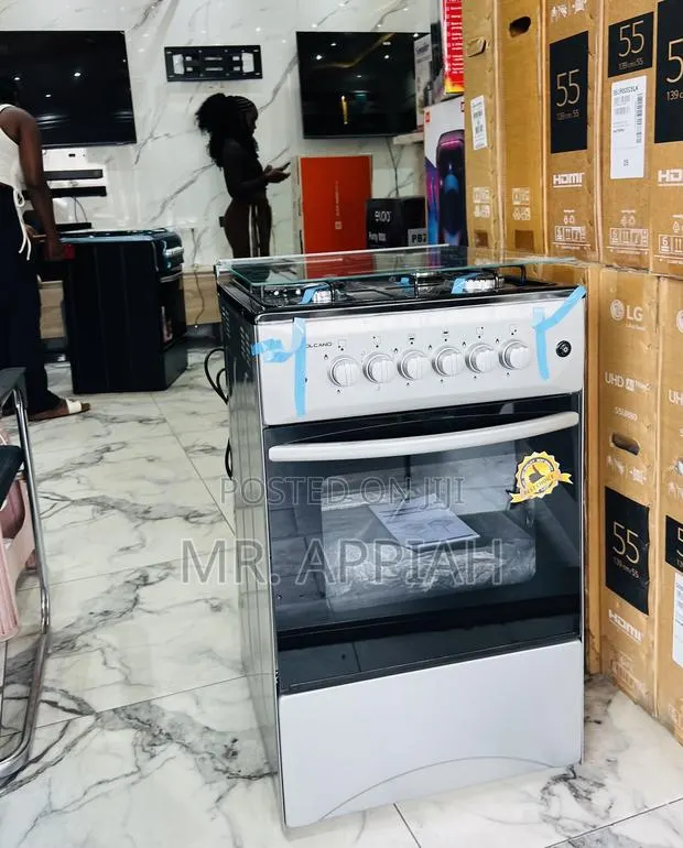 Original Volcano 5c.Gl Gas Oven 4 Burner Manuel Ignition(50x50cm) · Photo 1