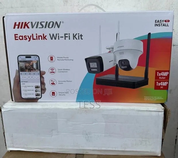 Hikvision Wifi Kit 4mp Full Color With Audio Nks424w02h · Photo 1