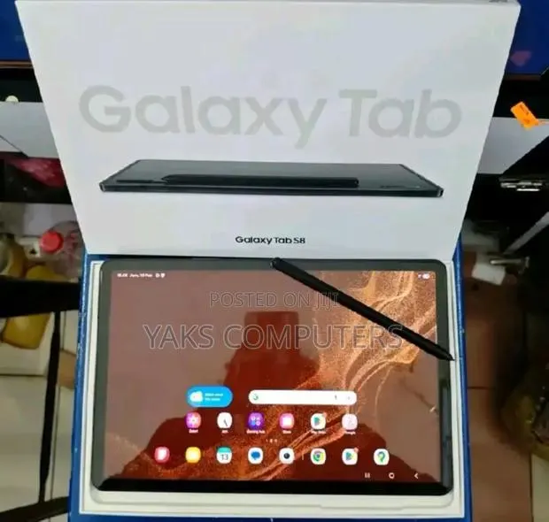 New Samsung Galaxy Tab S8 256 GB Black · Photo 1
