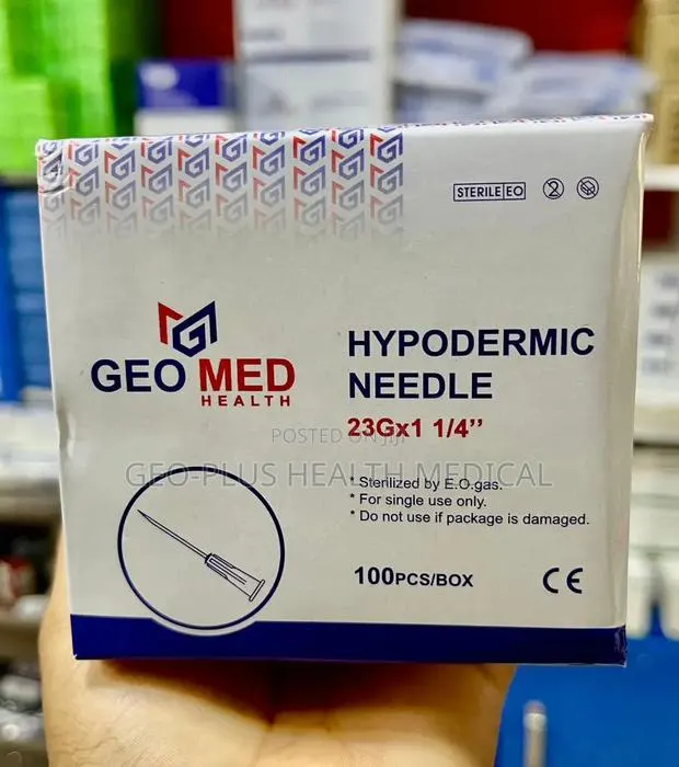 Hypodermic Needles (21G, 23G and 25G) · Photo 1