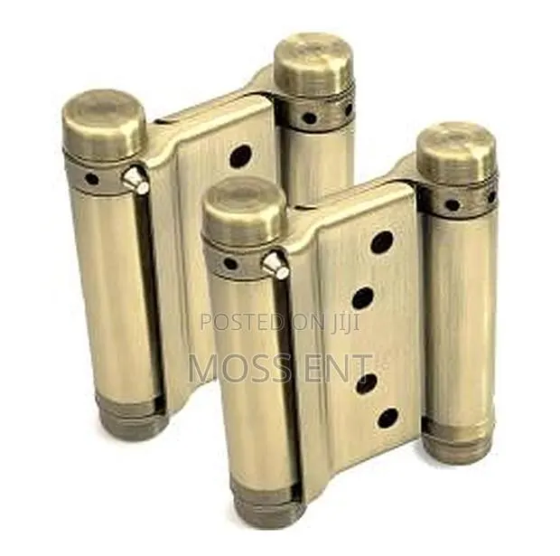 Double Action Spring Hinges 3 Inch Bronze - Dah-Ab3 · Photo 1