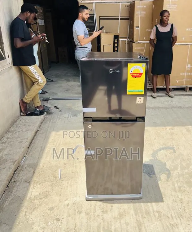 Fast Chilling Midea 127l Double Door Refrigerator(Mdrt187) · Photo 1