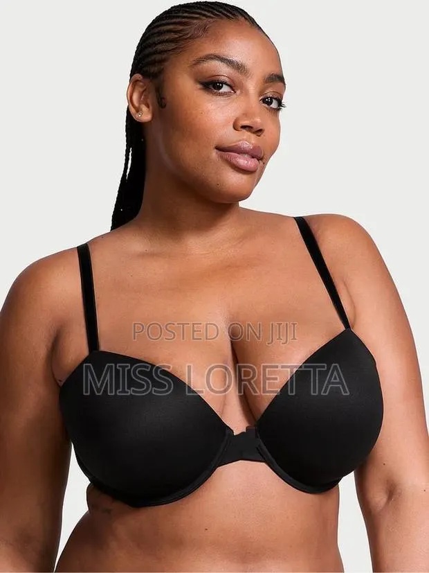 Push Up T-Shirt Bra - Black · Photo 1