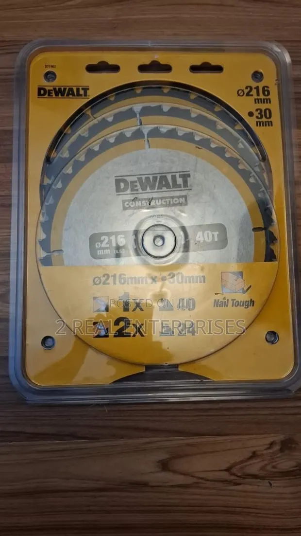 Dewalt Dt1962-Qz Construction Circular Saw Blade Set 3 in 1 · Photo 1