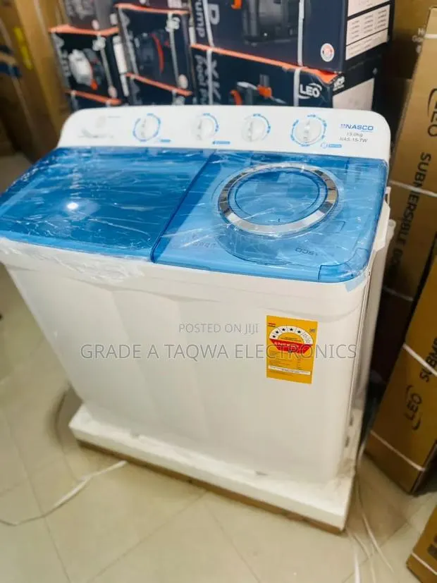 Twin Tub Nasco Top Load 15kg Semi-Automatic Washing Machine · Photo 1